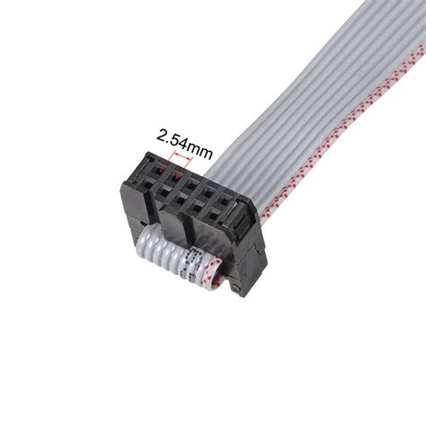 Db9 Female Panel Mount To 10 Pin Idc Ribbon Flat Cable