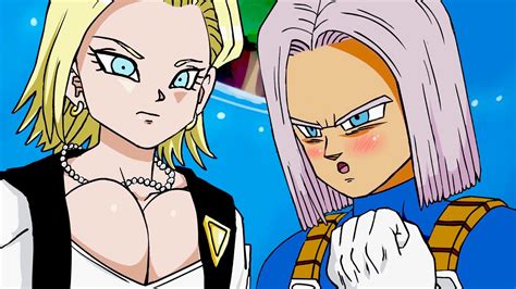 Android 18 Vs Trunks