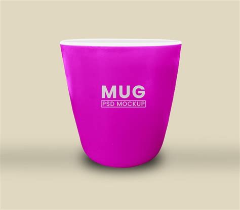 Premium Psd Mug Mockup Design Psd Template