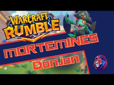 Donjon Mortemines Avec La Rochenoire Warcraft Rumble Youtube