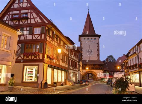 Old town of Gengenbach, Black Forest, Baden-Wuerttemberg, Germany ...