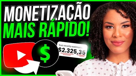 COMO MONETIZAR O CANAL DO YOUTUBE MAIS RÁPIDO em 2023 Estratégia