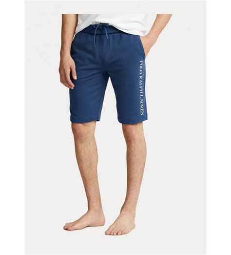 Ralph Lauren Pantalón Corto Logo Azul Tienda Esdemarca calzado moda