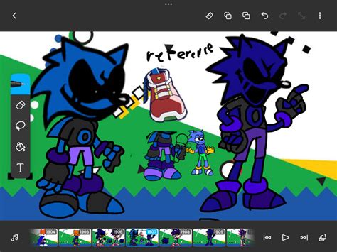 My version of minus sonic.exe by SonicJrthecoolest on DeviantArt