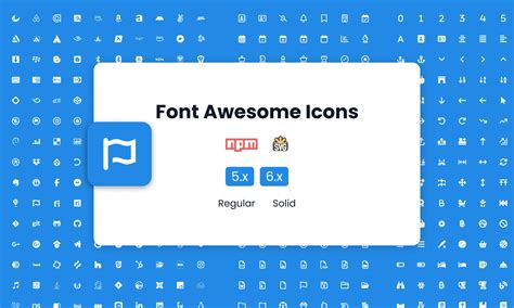 Font Awesome Icons 5 & 6 | Figma