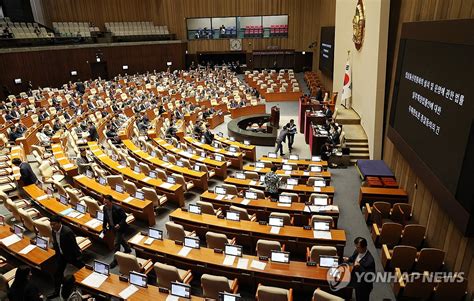 속보 방송법 본회의 상정與 2차 필리버스터 돌입 연합뉴스