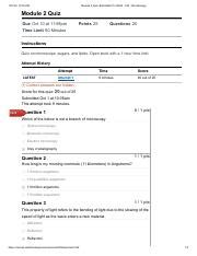 Module 2 Quiz BIOL 260 75 28042 F22 Microbiology Pdf 10 1 22 10