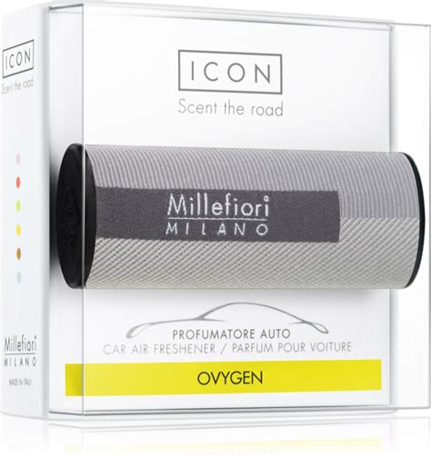 Millefiori Icon Oxygen Luftfrisker Til Bil Textile Geometric Dufte