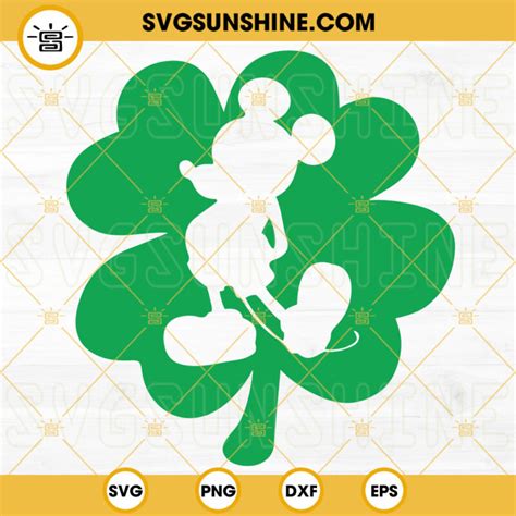 Disney St Patricks Day Svg Lucky Walk Mickey And Friends Svg Mickey