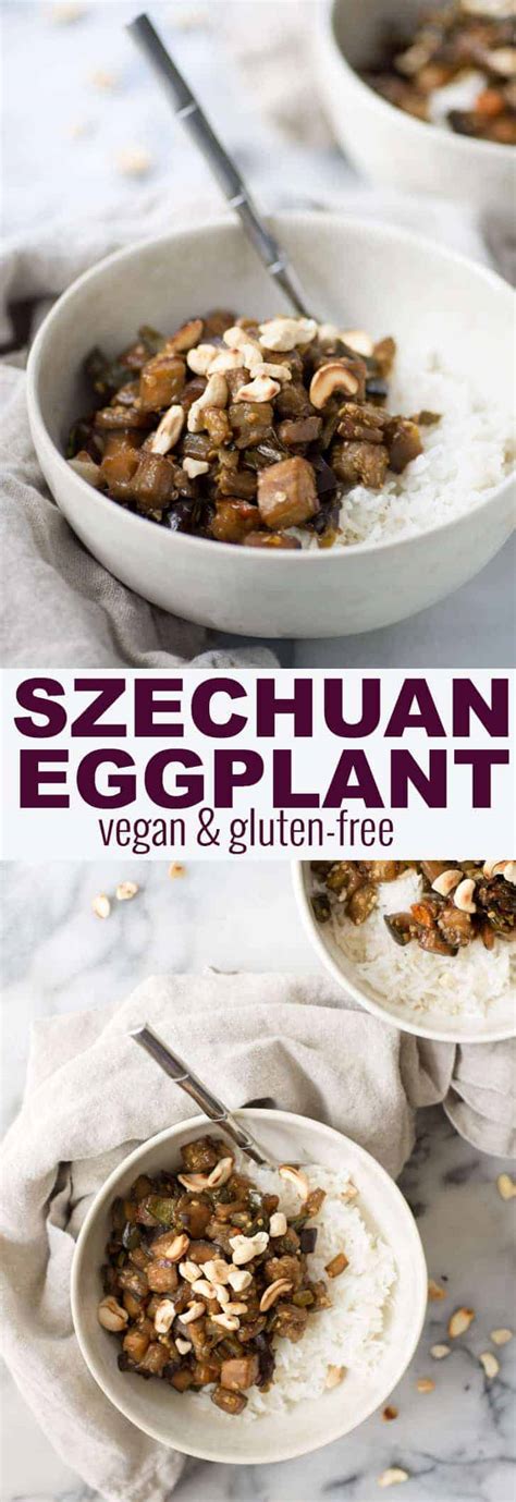 Szechuan Eggplant - Delish Knowledge