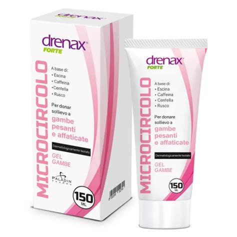 Drenax Forte Microcircolo Gel Gambe Ml Gel Per Il Benessere Delle