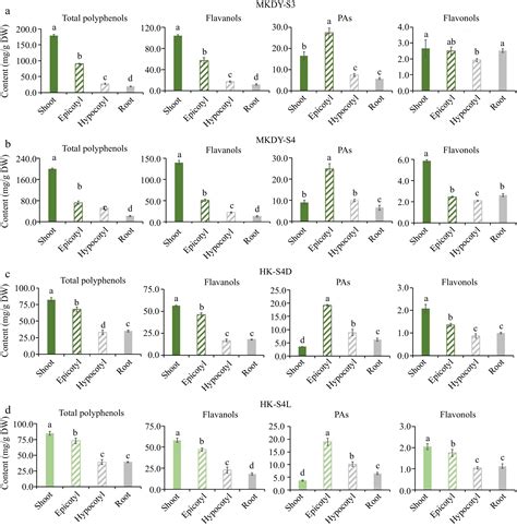 Accumulation Patterns Of Flavonoids During Multiple Development Stages Of Tea Seedlings