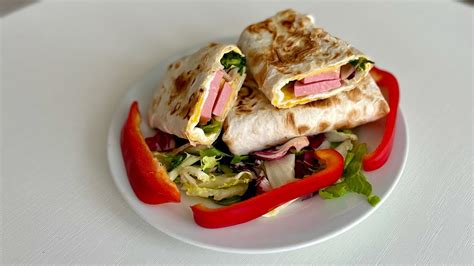 Tortilla Wrap Recipe Interesting And Easy Way Of Cooking Youtube