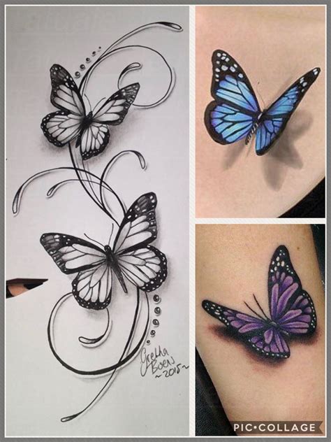 Mariposa Para Tatuaje Tatuajes De Mariposas Para Que Encuentres El Diseño Que Necesitas Y El