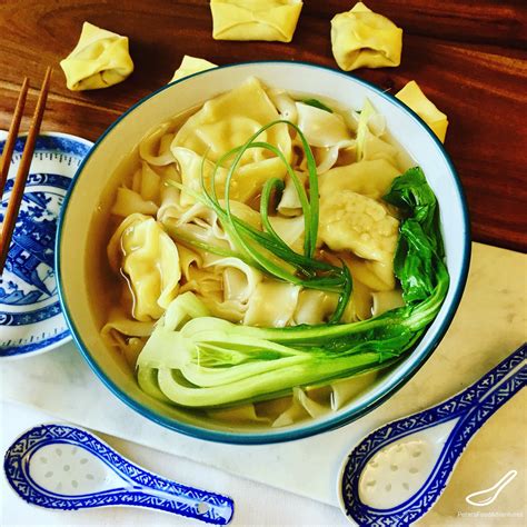 Simple Authentic Wonton Noodle Soup Recipe Made With Fresh Wonton