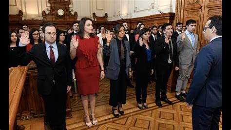 Ceremonia De Juramento De Abogadas Y Abogados En La Corte Suprema De