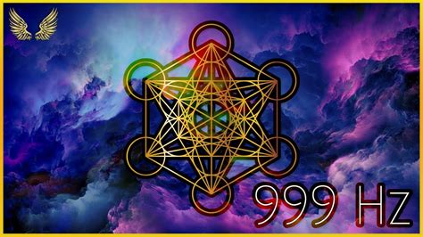 ARCANGEL METATRON FRECUENCIA 999 Hz Cubo de Metatrón Geometria