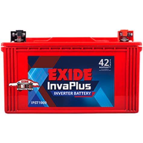 Exide Invaplus Ipst 1000 At Rs 11300 Exide Inverter Batteries In Navi