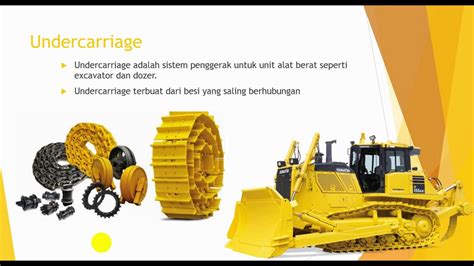 Dasar Power Train Undercarriage Alat Berat YouTube