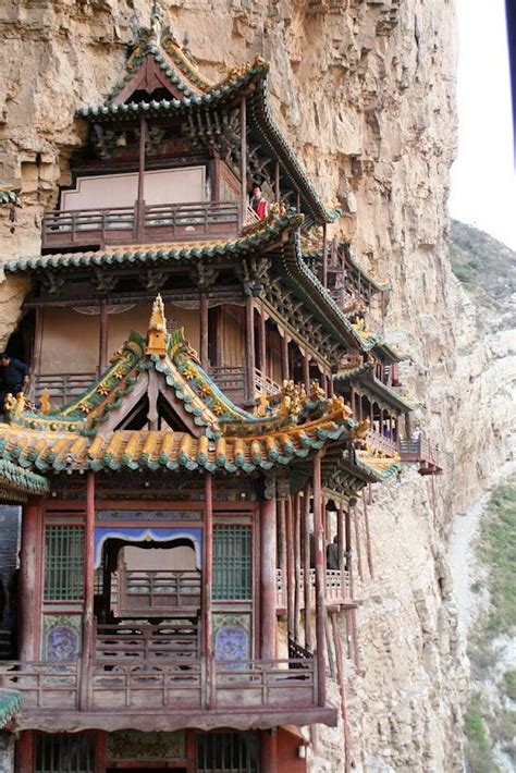 Hanging Temple in Mount Hengshan, China | Chinese architecture, China ...