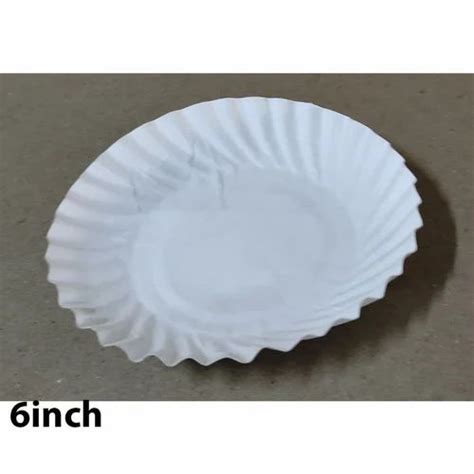 Inch Disposable Paper Plate At Rs Piece Dommasandra