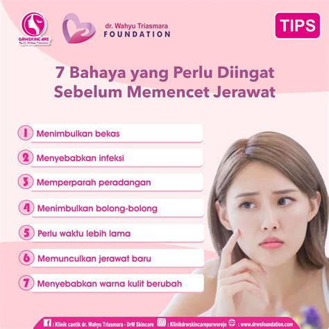 Bahaya Yang Perlu Diingat Sebelum Memencet Jerawat Drw Skincare