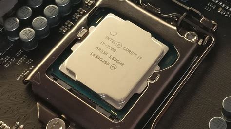 Intel Core I7 7700 Test Chip