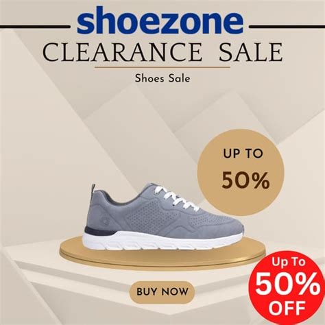 SHOE ZONE Clearance Sale! up to 50% off on Shoes! at Shoe Zone