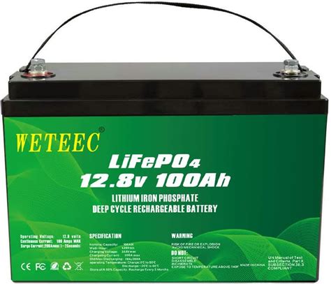 Lifepo4 Battery 12v 100ah Lithium Iron Phosphate Battery For Solar Power Energy Storage System