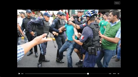 Policias Golpean A Joven De Aguascalientes Youtube