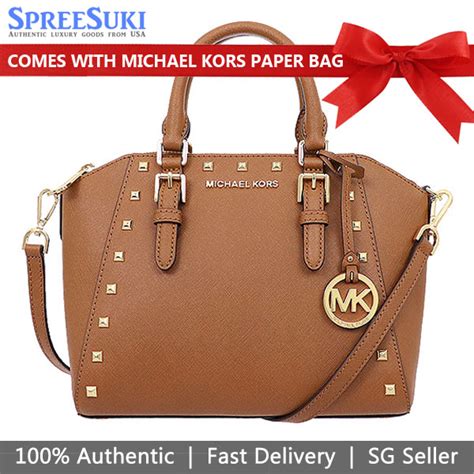 Spreesuki Michael Kors Crossbody Bag Ciara Studded Medium Messenger