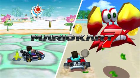 Ctgp 7 Mushroom Cup In Mario Kart 7 Custom Tracks 4k60 Youtube