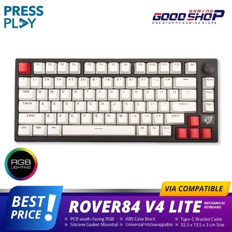 Jual Rover V Lite Wired Mechanical Keyboard By Press Play