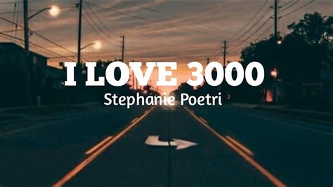 Stephanie Poetri I Love You 3000 Lirik YouTube