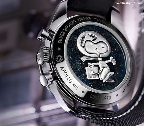 Introducing The Omega Speedmaster Apollo 13 Silver Snoopy Award With