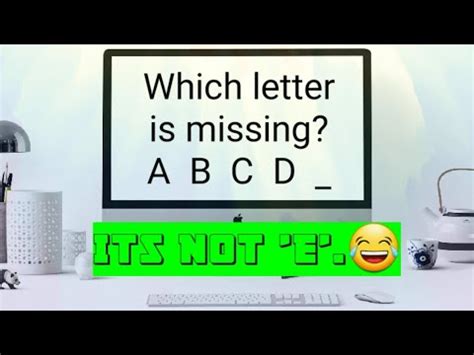 Brain IQ Questions Common Sense Test YouTube