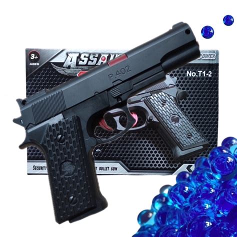 Pistola Airsoft Bolinha Gel Brinquedo Arminha Spring Envio