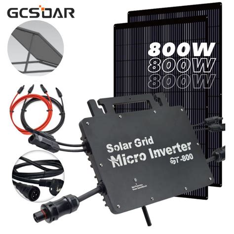 GCSOAR IP66 800W Micro Inverter 800W Balcony System Solar Energy System