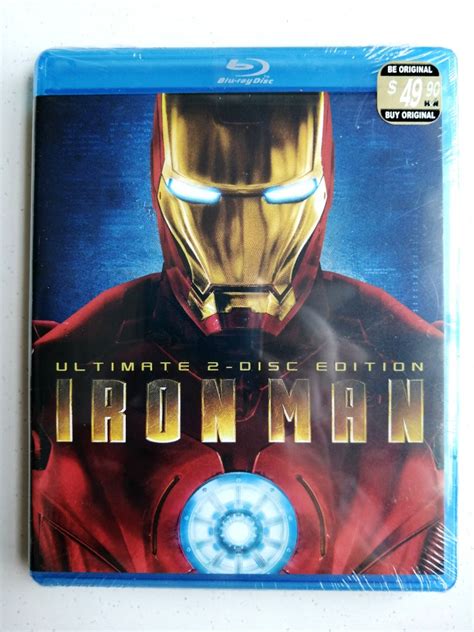 Iron Man 1 Sealed Unopen Genuine Blu Ray Amazon USA Imported