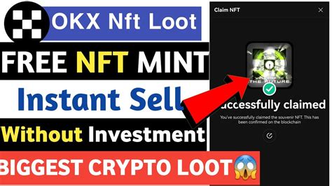 New Crypto Loot Today Free Mint Nft Loot Instant Claim Instant Sell