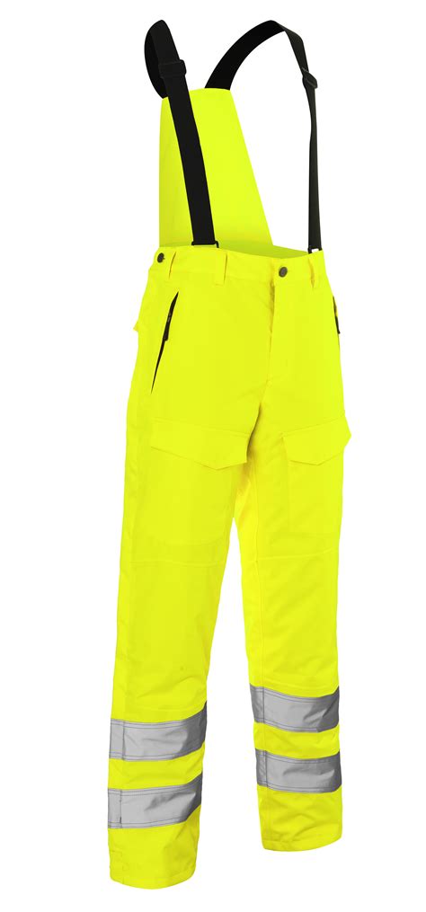 KÜBLER REFLECTIQ Wetterhose PSA 2 warngelb S 2996 8231 34 30 S