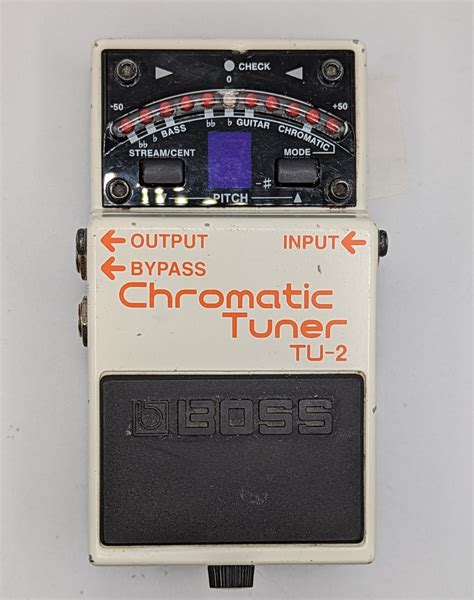 Used Boss TU-2 Pedal Tuner