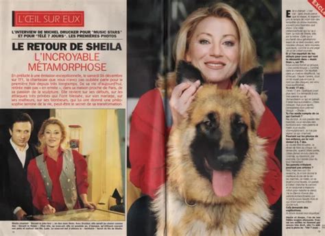 COUPURE DE PRESSE Clipping 1993 Le Retour De Sheila 6 Pages EUR 5 00