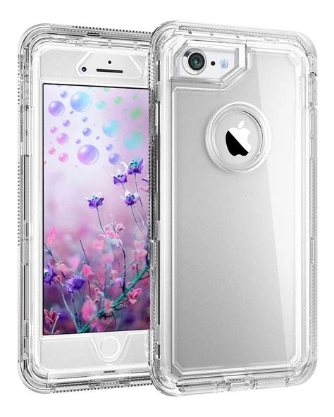 Funda Case Uso Rudo Transparente 360 Para IPhone 12 11 Xr 7 Mercado Libre