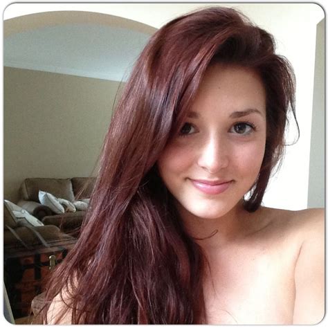 My Result Of John Frieda R Dark Red Brown I Love It Dark Red