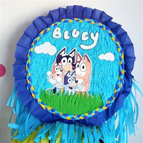 Piñata Bluey Temas para fiestas Temas para fiestas infantiles