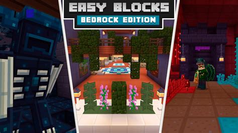 Texture Pack Easy Blocks 16x16 Minecraft Bedrock 119 Youtube