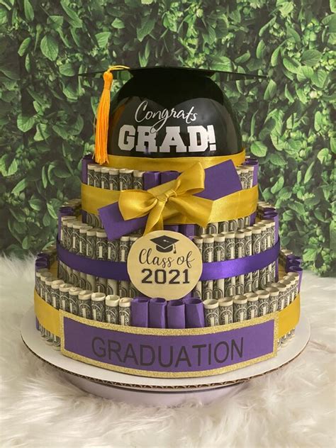 Graduation Money Cake Non Edible Etsy