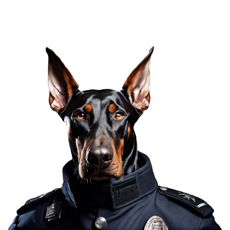 Doberman Police Dog