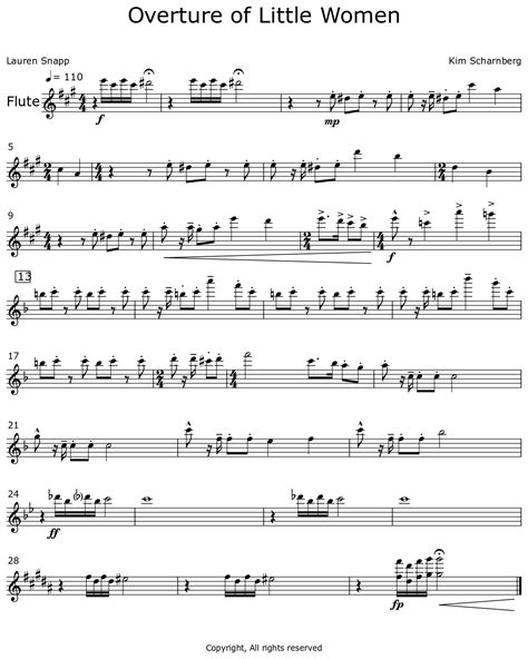 Astonishing Little Women Sheet Music 8